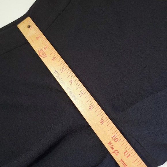 Madewell Women Wide Leg Cropped Crepe‎ Pants Size 6 Pull On Office Minimalist - Picture 13 of 16